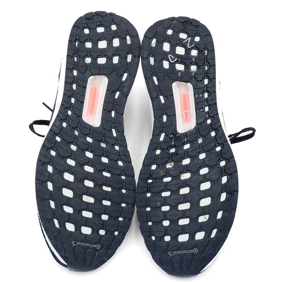 ADIDAS Mens US 11.5 Black White Ultraboost 20 Running Athletic Sneakers Shoes - Picture 7 of 8